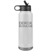 Derek and Romaine Campaign 32oz Water Bottle Tumbler