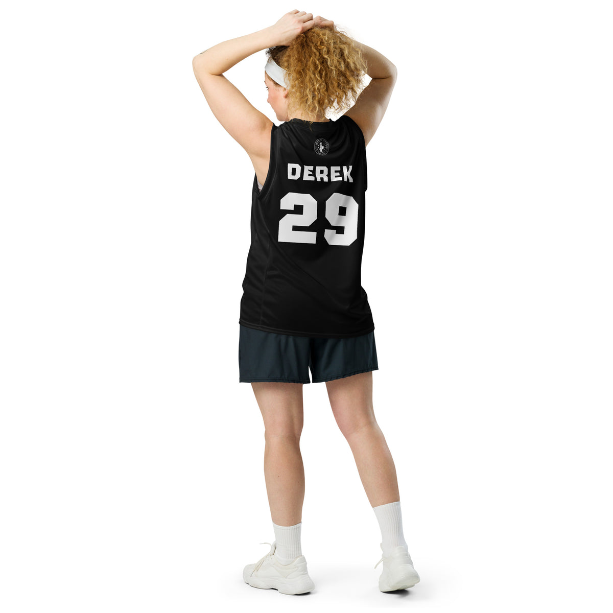 Addicted to Team Derek- Recycled unisex basketball jersey – The ...