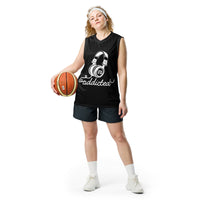 Addicted to Team Derek- Recycled unisex basketball jersey