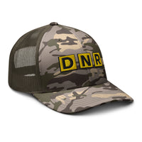 DNR Camouflage trucker hat