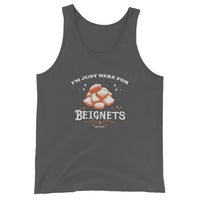 I'm Just Here For Beignets- Tank Top