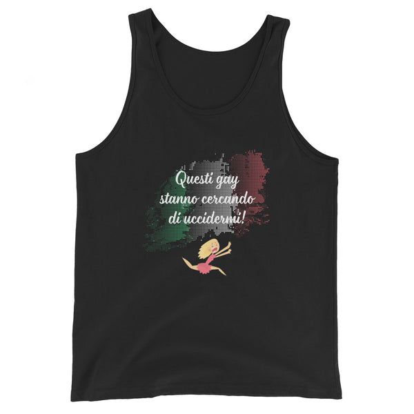 These Gays Are Trying to Kill Me- Unisex Tank Top