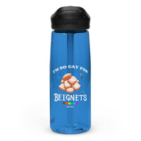 I'm So Gay For Beignets Sports water bottle