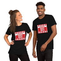 Distressed Red Hot Mex Sign Unisex t-shirt