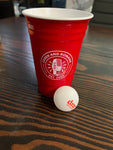 DNR Red Solo Cup with Ping Pong Ball