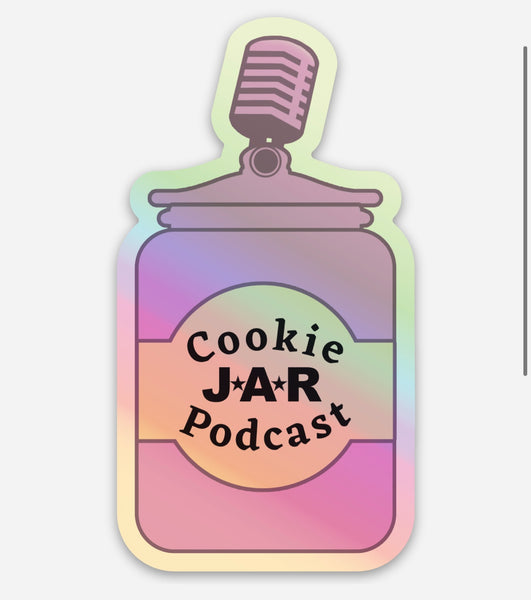 Cookie Jar Holographic Sticker