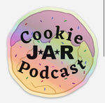 Cookie Jar Sprinkle Cookie Holographic Sticker