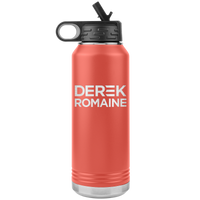 Derek and Romaine Campaign 32oz Water Bottle Tumbler