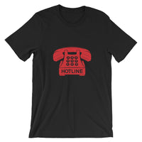 DNR Hooker Hotline Phone - Short-Sleeve Unisex T-Shirt