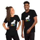 Rainbow Hammy- Short-Sleeve Unisex T-Shirt