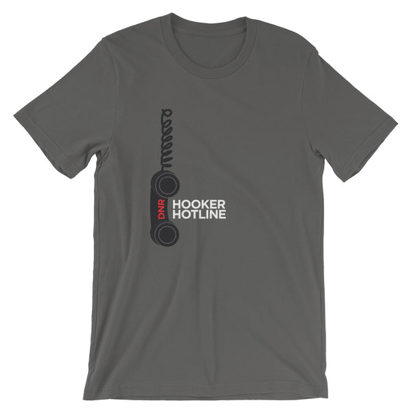 DNR Hooker Hotline - Short-Sleeve Unisex T-Shirt