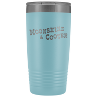 Moonshine and Cooter Tumbler 20 oz Vacuum Tumbler
