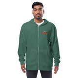 Alaska Forest Unisex fleece zip up hoodie