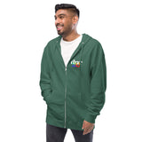 DNR 20 Rainbow Unisex fleece zip up hoodie