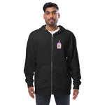 The Cookie Jar Unisex fleece zip up hoodie