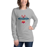 Lobsters and Leaves Unisex Long Sleeve Tee