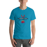 Lobster and Leaves Unisex t-shirt