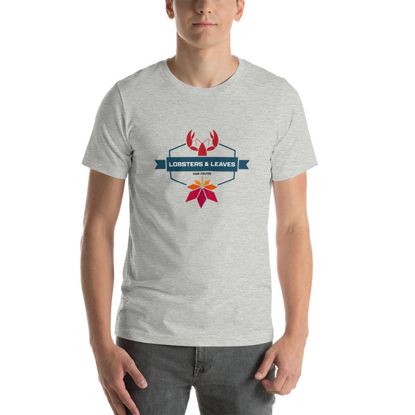Lobster and Leaves Unisex t-shirt