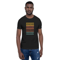 Retro Derek Romaine Unisex t-shirt