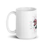 Zaddy White glossy mug