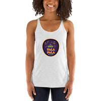 Hola Nola Masked Women's Racerback Tank